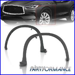 For 2019-2023 Infiniti QX50 Fender Flare Molding Trim Set Front Left and Right