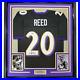 Framed-Facsimile-Autographed-Ed-Reed-33x42-Baltimore-Black-Reprint-Laser-Jersey-01-sh