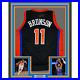 Framed-Facsimile-Autographed-Jalen-Brunson-35x39-New-York-Black-Reprint-Jersey-01-kdu