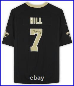 Framed Taysom Hill New Orleans Saints Autographed Nike Black Game Jersey
