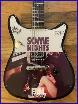 Fun. Autographed'Some Nights' Epiphone Electric Guitar with Case