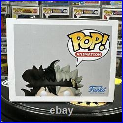 Funko Pop Black Asta (GITD) Signed by Dallas Reid with Doodle Black Clover