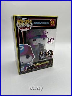 Funko Pop Jabbawockeez SDCC 1 of 10 Black Light Autographed JSA Authentication