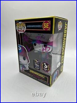 Funko Pop Jabbawockeez SDCC 1 of 10 Black Light Autographed JSA Authentication