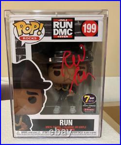 Funko RUN-DMC signed pops JSA certified autographs