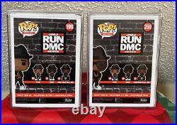 Funko RUN-DMC signed pops JSA certified autographs