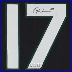 Garrett Wilson New York Jets Autographed Black Nike Limited Jersey