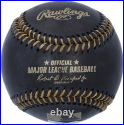 Gerrit Cole New York Yankees Autographed Black Leather Baseball