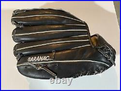 Griffey Jr Saranac Prototype Baseball Glove Jr/Sr Autographed With Letter