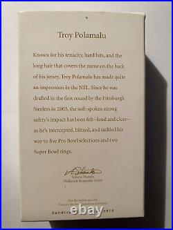 Hallmark Keepsake Troy Polamalu Autographed Pittsburgh Steelers Ornament 2010