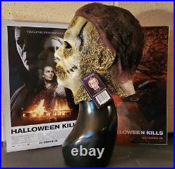 Halloween Kills Michael Myers Autographed by James Jude Courtney Mask TOTS Black