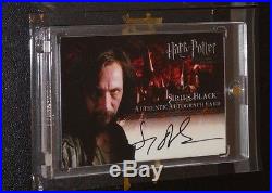 Harry Potter Azkaban POA Autograph Card Gary Oldman as Sirius Black Auto
