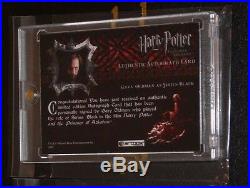 Harry Potter Azkaban POA Autograph Card Gary Oldman as Sirius Black Auto