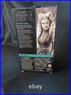 Hasbro star wars black series Ahsoka Tano Action Figure Autographed By