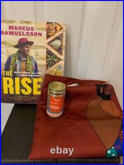 Hav & Mar RARE-MERMAID apron(Marcus Samuelsson) /autographed book/berbere spice