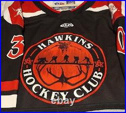 Indy Fuel Jersey 23/24 Team Autographed Stranger Things Night SZ 64G