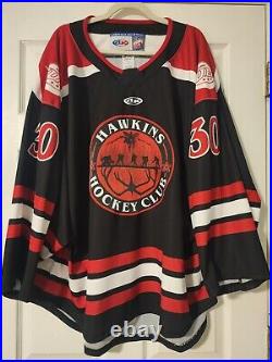 Indy Fuel Jersey 23/24 Team Autographed Stranger Things Night SZ 64G