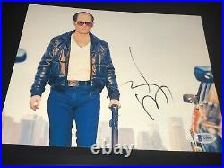 JOHNNY DEPP SIGNED AUTOGRAPH 8x10 PHOTO BLACK MASS GANGSTER BECKETT BAS AUTO D