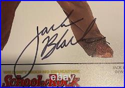 Jack Black Auto on 10 x 8 Photo School of Rock Movie Autograph