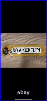 Jack Black Signed Do A Kickflip Skateboard Tenacious D Rare Berrics Autograph