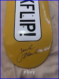 Jack Black Signed Do A Kickflip Skateboard Tenacious D Rare Berrics Autograph