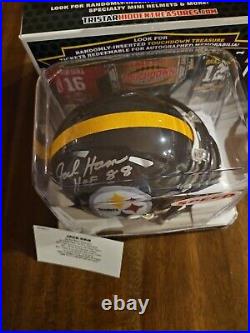 Jack Ham Autographed Signed Speed Mini Helmet With HOF 88 Steelers Tristar COA