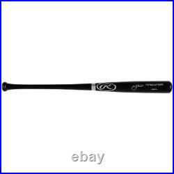 Jeff McNeil New York Mets Autographed Black Rawlings Pro Bat