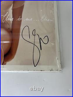 Jennifer Lopez This Is Me. Then Signed Black Vinyl LP JLO Autographed In Hand