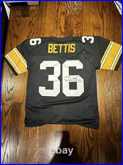 Jerome Bettis Fanatics Autographed Steelers Jersey