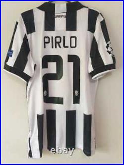 Jersey Juventus Final UCL 2014 / 2015 #21 Pirlo Autographed by all Players