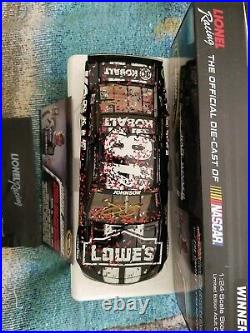Jimmie Johnson #48 Kobalt Tools Dover Win 2014 SS 1 OF 589 Duel autographed