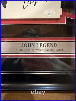 John Legend signed autographed A Legendary Christmas Vinyl Framed JSA
