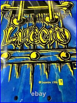 John Lucero Autographed Signed Black Label Skateboard M. I. A Sold Out MIA Grosso