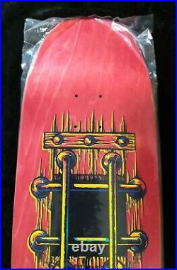 John Lucero Signed Black Label M. I. A Red Stain Autograph Skateboard Deck