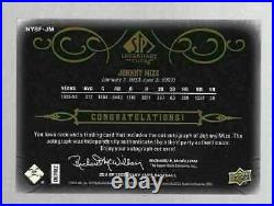 Johnny Mize HOF 2011 SP Legendary Cuts Legendary Black Signatures Auto 2/15