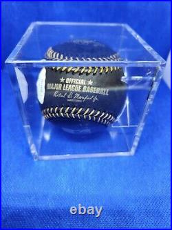 Juan Soto Autographed Black Official MLB Baseball JSA COA