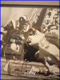 Lawrence Taylor Autographed New York Giants 8x10 Photo Black & White