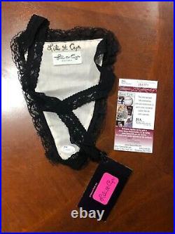 Lili St Cyr 2 Panties / Thongs 1 Signed / Autographed JSA RARE NWT