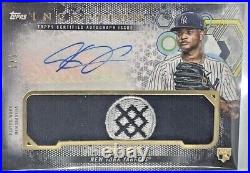 Luis Gil Topps Inception 1/1 Rookie Autograph Game Sock Relic Yankees