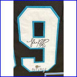 Luke Kuechly Framed Signed Black Jersey Beckett Autographed Carolina Panthers