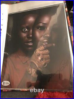 Lupita Nyong'o Signed 10x8 Autograph Photo US BLACK PANTHER BECKETT COA