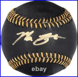 Max Scherzer New York Mets Autographed Black and Gold Baseball