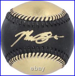 Max Scherzer New York Mets Signed Gold & Black Leather Baseball