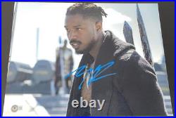 Michael B. Jordan Signed Autograph 11x14 Photo Black Panther Creed New Beckett B