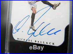 Michael Ballack #1/1 2015-16 Panini Flawless Soccer Autograph Auto Germany SP