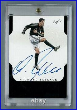 Michael Ballack 2015-16 Panini Flawless Soccer Autograph Auto Germany SP 1-OF-1