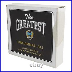 Muhammad Ali Fossil Watch Limited Edition Autographed Photo Boxed Set #6267/7500