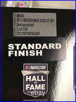 Nascar Hall Of Fame Class Of 2021 Autographed Dale Earnhardt Jr 124 Hof