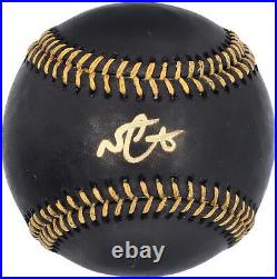 Nestor Cortes New York Yankees Autographed Black Leather Baseball