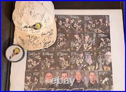 OKC Blazers Hockey Memorabilia Autographed Jersey, Hat, Puck & Player Cards